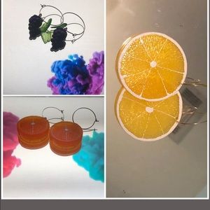 Handmade Fruit earring